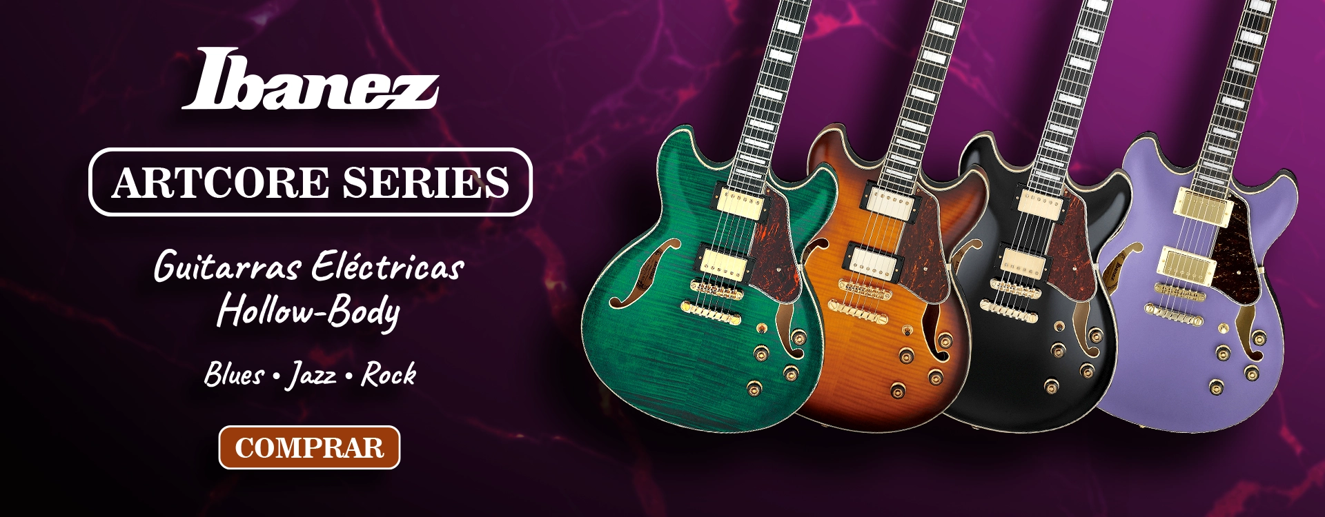 Ibanez Artcore SA series guitarras eléctricas para Blues, Jazz y Rock