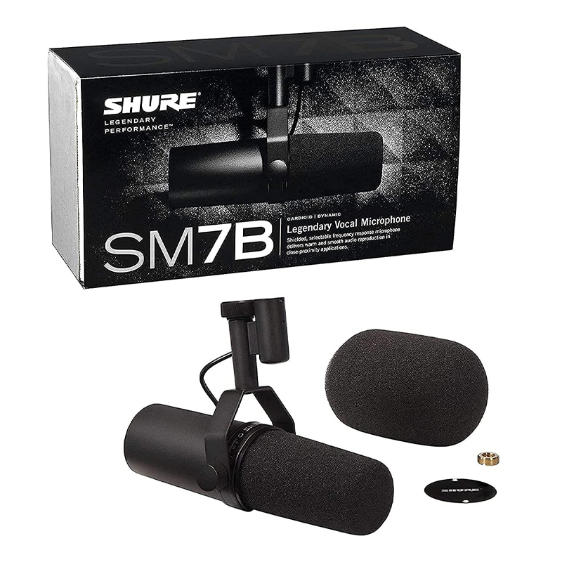 MICROFONO PARA ESTUDIO RADIO O VOCEO SHURE MOD. SM7B - Image 4