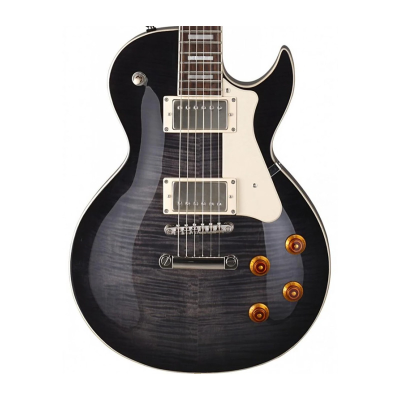 GUITARRA ELECTRICA CORT CR, NEGRA TRANSPARENTE MOD. CR250 TBK - Image 2