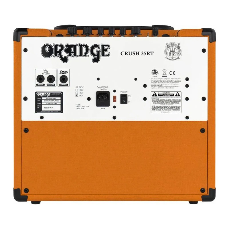 COMBO ORANGE CRUSH PARA GUITARRA ELECTRICA 35W,1X10 CRUSH 35RT - Image 3