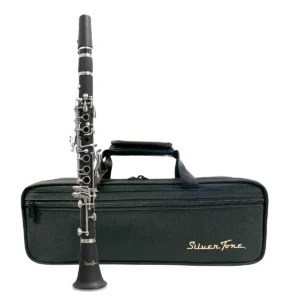 Clarinete requinto en Mi bemol Silvertone SLCL011 de resina ebonita negra