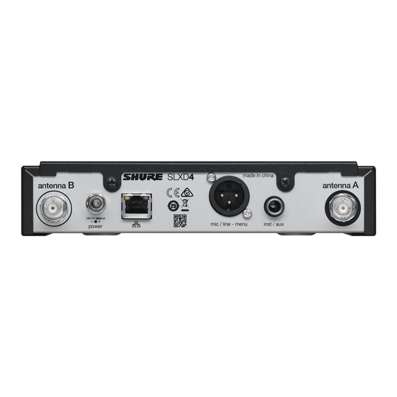 RECEPTOR INALAMBRICO DIGITAL SERIE SLXD SHURE MOD. SLXD4 - Image 3