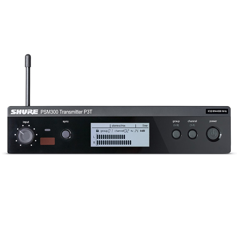 SISTEMA DE MONITORIZACION PERSONAL IN-EAR ESTEREO SHURE PSM 300 MOD.P3TRA215CL - Image 3