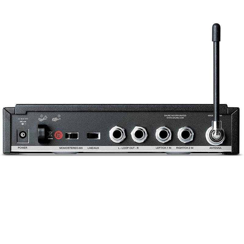 TRANSMISOR INALAMBRICO DE MONITORES PERSONALES SHURE SERIE PSM 300 MOD.P3T - Image 2