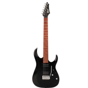 guitarra electrica cort negro