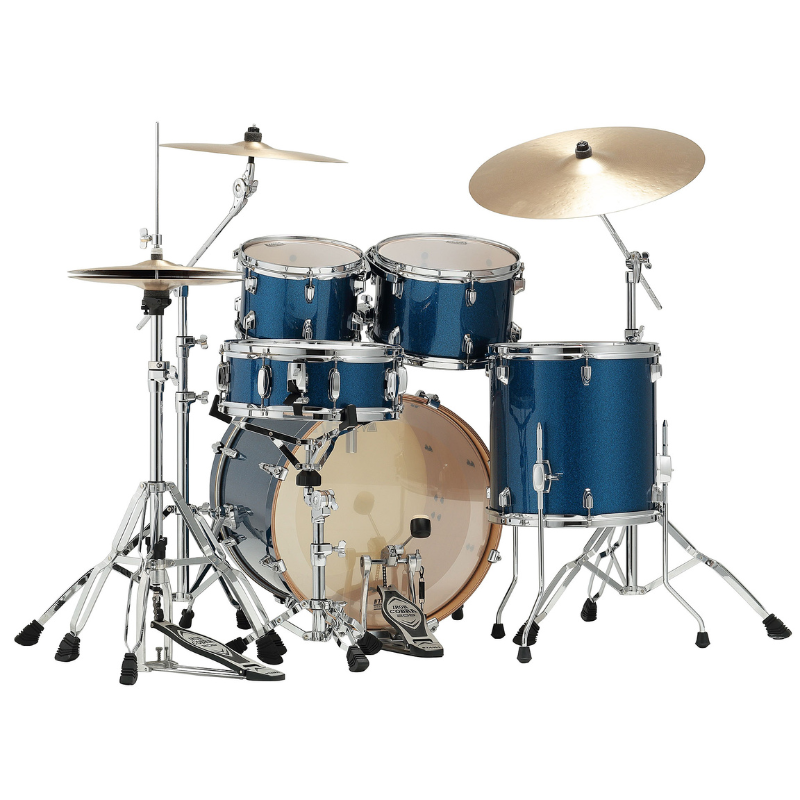BATERIA TAMA ''SUPERSTAR CLASSIC MAPLE'' DE 5 PZAS. AZUL BRILLANTE CON ATRILES MOD.CK52KRS-ISP - Image 2