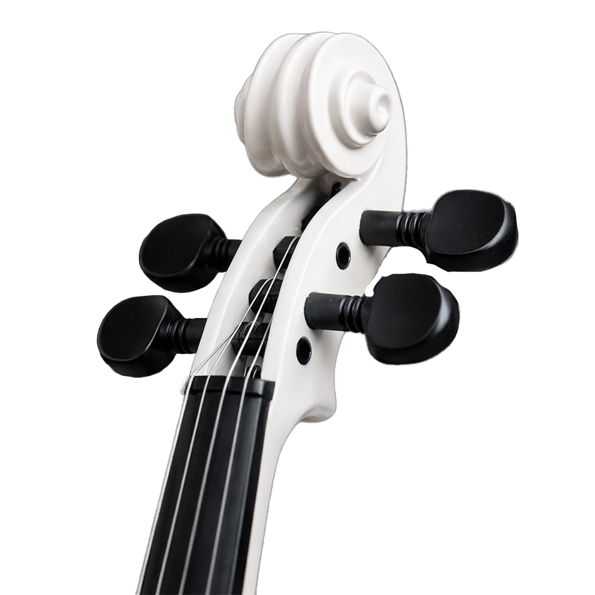 Compra el violín eléctrico Andolini A-VIO-EL-4/4WH. Diseño blanco moderno, preamplificador activo y salida de auriculares. ¡El set completo con arco y estuche aquí!