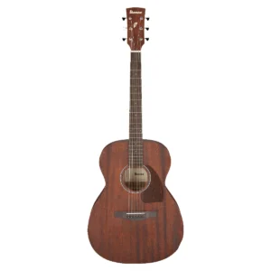 Guitarra acústica de caoba Ibanez PC12MH-OPN en acabado de poro abierto natural con cuerpo Grand Concert