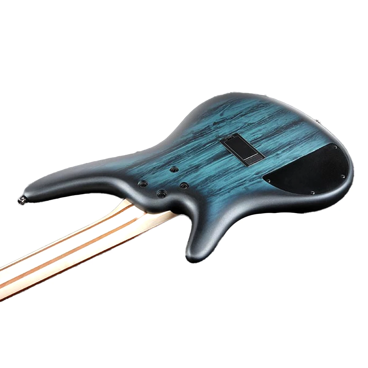 Bajo eléctrico de 4 cuerdas Ibanez SR300E-SVM en acabado mate azul Sky Veil Matte con pastillas PowerSpan