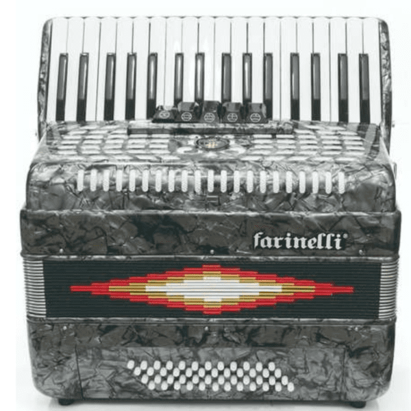 acordeón de teclas gris farinelli