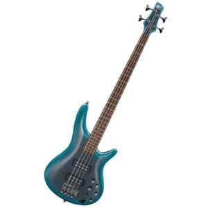 BAJO ELECTRICO IBANEZ GRIS SOMBREADO AZUL