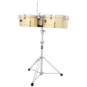 TIMBALES MATADOR 14''/15'' LATON CON ATRIL PARA CENCERRO MOD. M257B