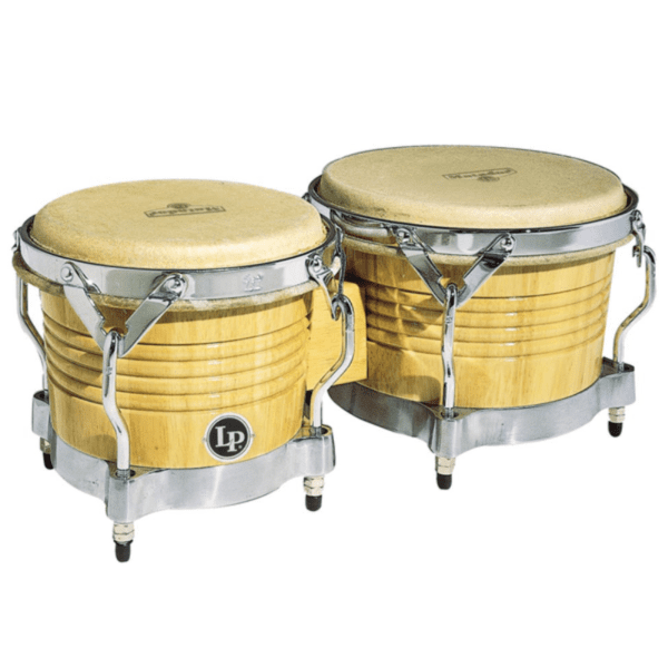 Bongos en madera natural
