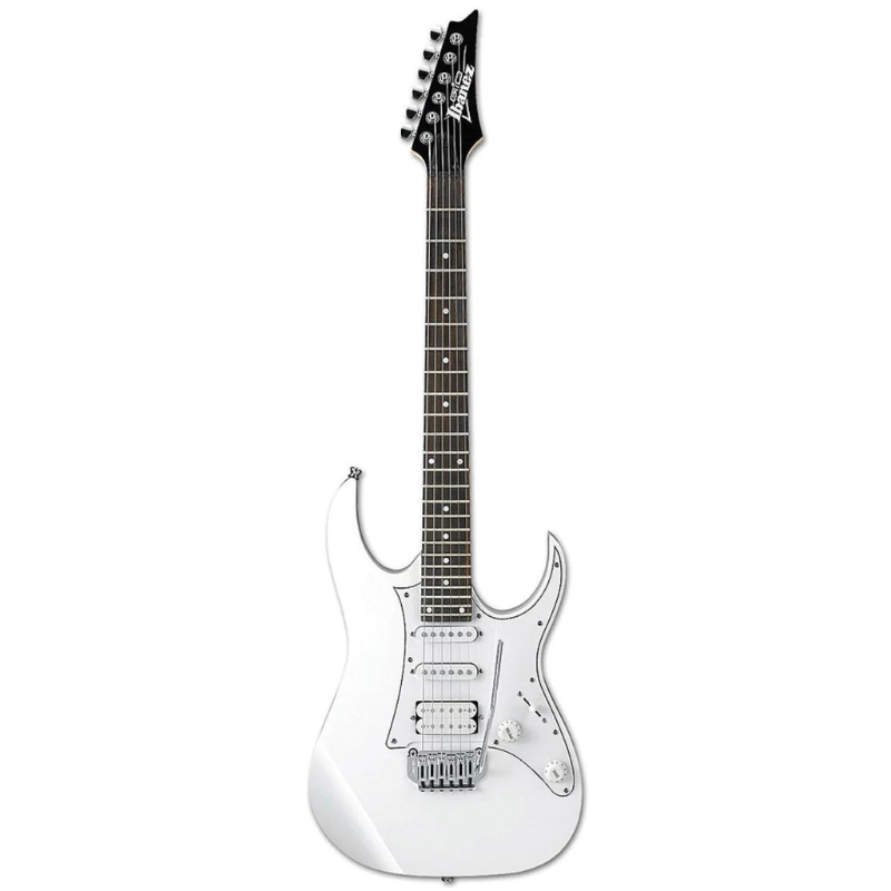 guitarra ibanez blanca