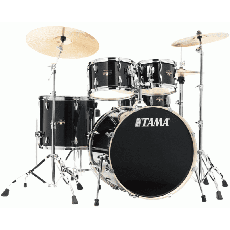 BATERIA TAMA ''IMPERIALSTAR'' DE 5 PZAS. NEGRO