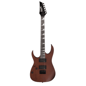 GUITARRA ELECTRICA IBANEZ ''GIO RG'' ZURDA, NOGAL MATE MOD. GRG121DXL-WNF