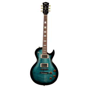 GUITARRA ELECTRICA CORT ''CR'' AZUL SOMBREADO NEGRO MOD. CR250 DBB