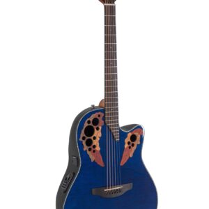 Guitarra Electroacústica Ovation Celebrity Elite Plus Mid Cutaway Mod.CE44P-8TQ-G