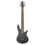 BAJO ELECTRICO IBANEZ ''SR'' DE 6 CUERDAS, NEGRO VETEADO MOD. SR306EB-WK