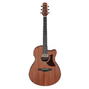 Guitarra electroacústica Ibanez AAM54CE-OPN de la serie Advanced Acoustic en acabado natural de poro abierto con cutaway