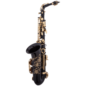 SAXOFON ALTO MI BEMOL JUPITER NEGRO/DORADO CON ESTUCHE MOD.JAS1100GOQ