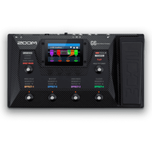 PEDALERA MULTIEFECTO ZOOM MOD. G6
