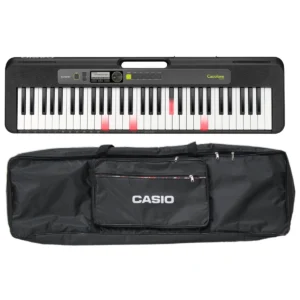 CASIO Teclado Portátil Casiotone LK-S250C3 | Teclas iluminadas | Incluye Funda