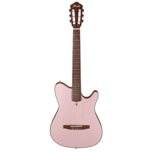 GUITARRA ELECTROACUSTICA IBANEZ CAFÉ ORO ROSADO METALICO MATE MOD. FRH10N-RGF