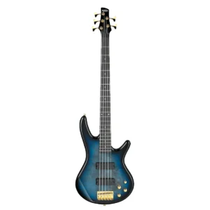 Bajo eléctrico de 5 cuerdas Ibanez GIO GSR205PC-TMU acabado Transparent Marine Burst