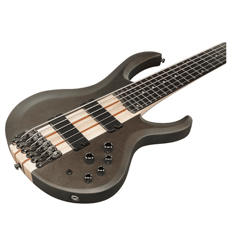 BAJO ELECTRICO IBANEZ ''BTB'' DE 6 CUERDAS GRIS TRANSPARENTE MATE MOD. BTB606-TGF - Image 3