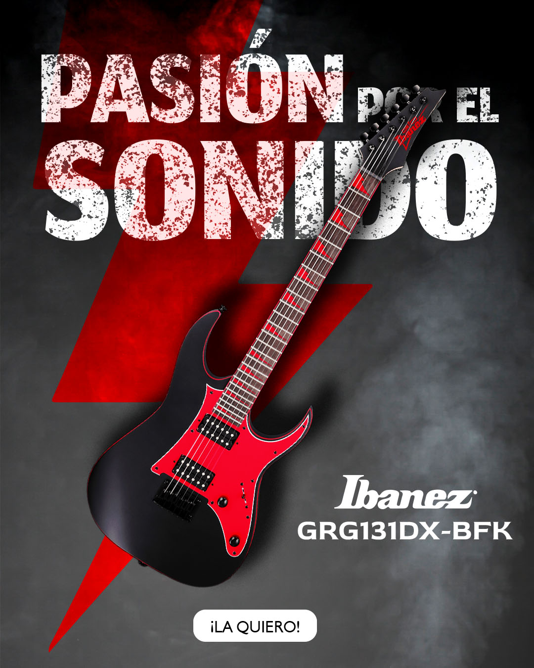 COMPRAR Ibanez GRG131DX-BFK EN SERVIMUSIC.MX