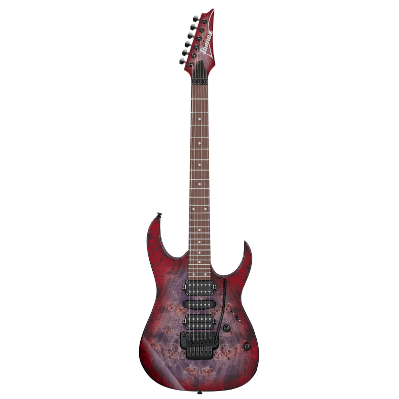 Ibanez “RG” RG470PB-REB- Guitarra Eléctrica, Entinado Azul/Sombreado Rojo
