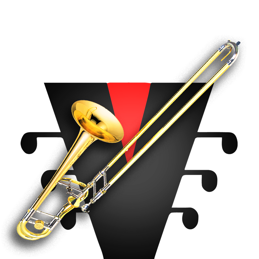 Trombón de vara en Si Bemol con acabado lacado oro en Servimusic