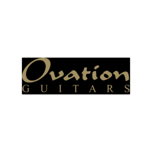 Logotipo oficial de Guitarras Ovation - Distribuidor Servimusic México