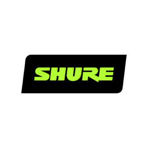 Logotipo oficial de Shure Audio - Distribuidor Autorizado Servimusic México