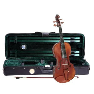 Violín profesional Cremona SV-1400 Maestro Soloist con fondo de arce flameado y accesorios de boj