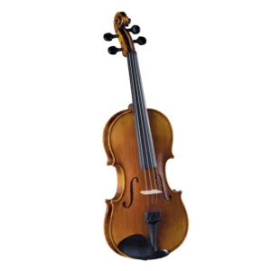 Violín 4/4 Cremona SV-400 con acabado antiguo y vetas flamígeras en la madera de arce
