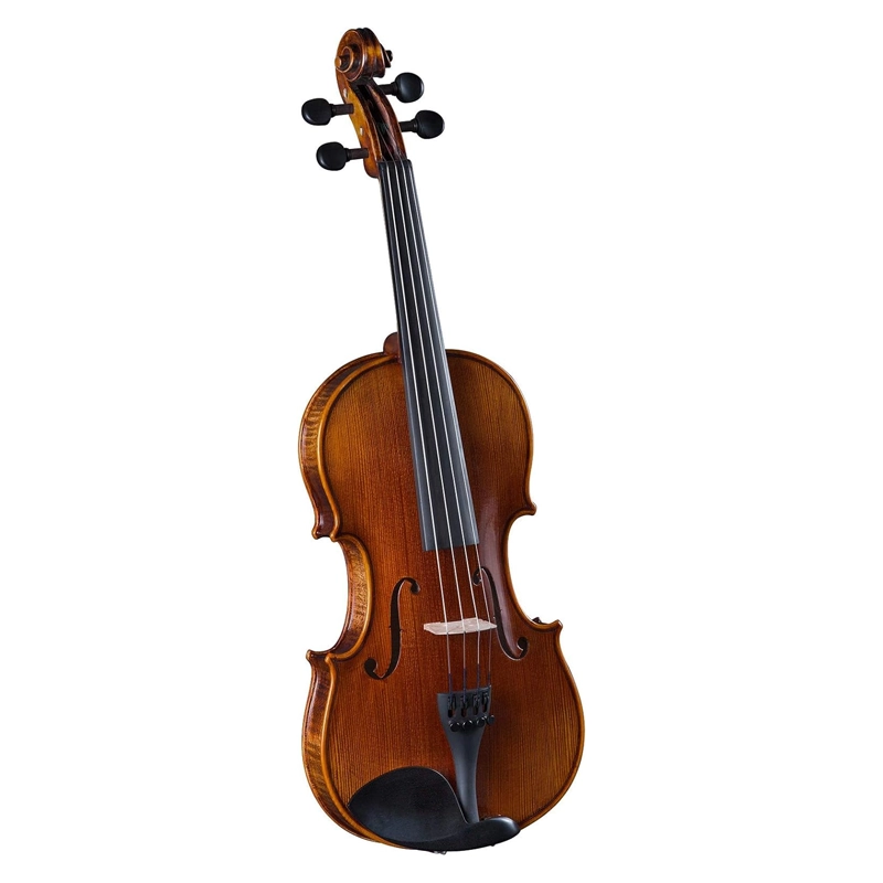 Violín Cremona SV-588 tamaño 4/4 con vetas de arce europeo flamígero y acabado al aceite