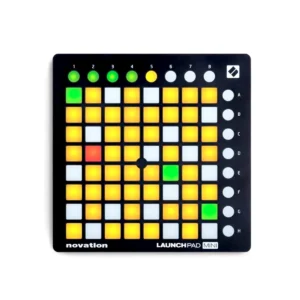 Controlador MIDI Novation Launchpad Mini [MK2] | Grid de 64 Pads | Integración con Ableton Live | Ultra-portátil