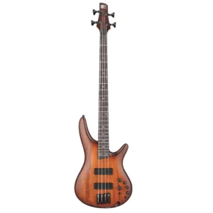 Bajo eléctrico Ibanez SR500A-MHL de 4 cuerdas, acabado Mahogany Oil con ecualizador activo y pastillas Bartolini