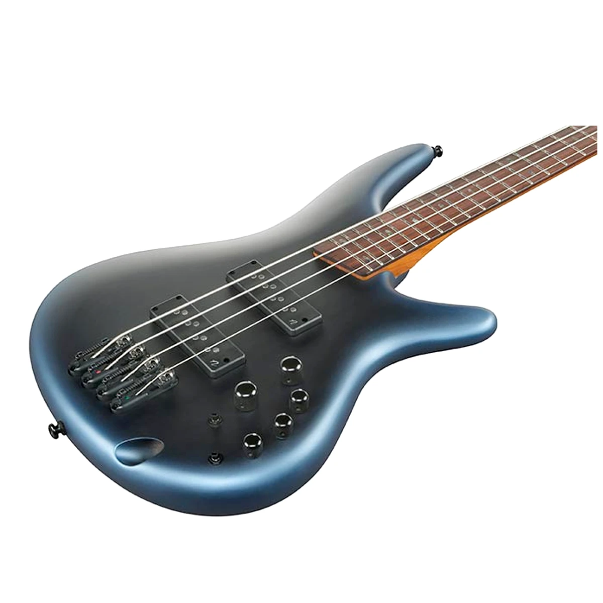 Bajo eléctrico de 4 cuerdas Ibanez SR500N-MAM en acabado mate azul Midnight Arctic Ocean con pastillas Nordstrand