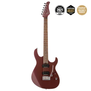 Guitarra eléctrica Cort G300 Pro con mástil de arce tostado, pastillas Seymour Duncan y puente de trémolo CFA-III