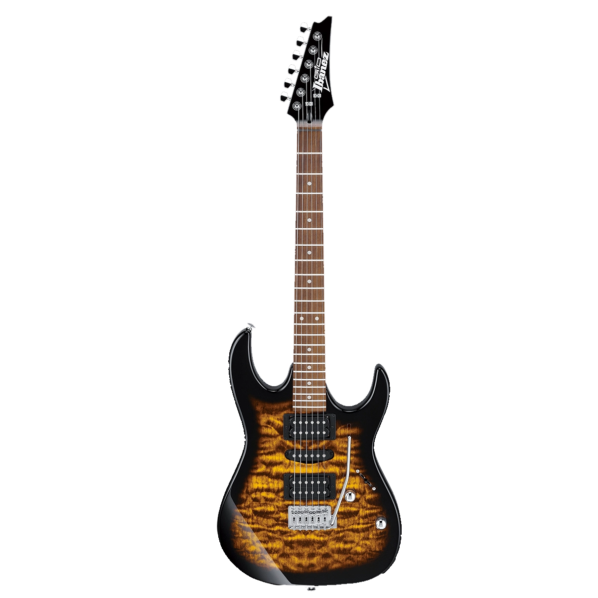 Ibanez GRX70QA GIO | Guitarra Eléctrica | Cuerpo de Arce Acolchado | Multicolor - Image 4