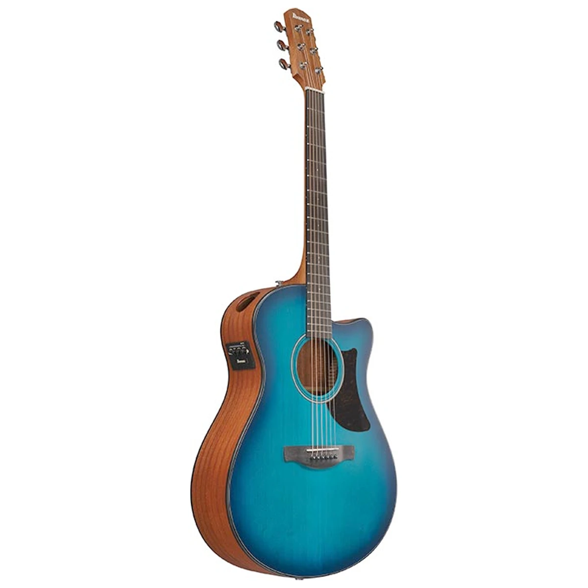 Guitarra Electroacústica Ibanez AAM50C SBO Azul Zafiro Soombreado