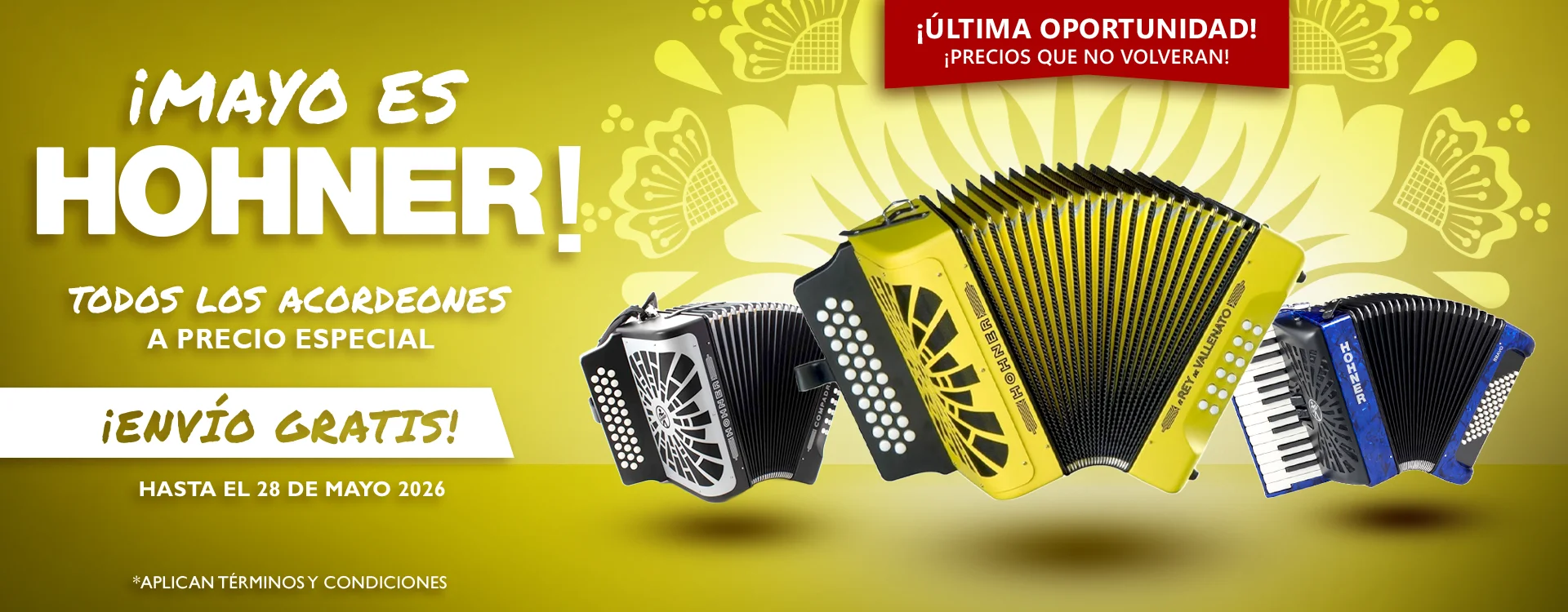 Compra Instrumentos Musicales de las mejores marcas con Envío Gratis a todo México