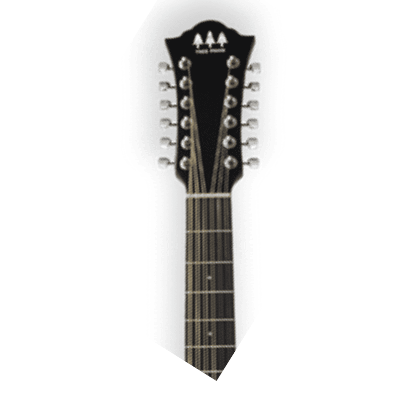 Requinto Sierreño Electroacústico Tres Pinos TPRS-100 BK Negro - Image 4