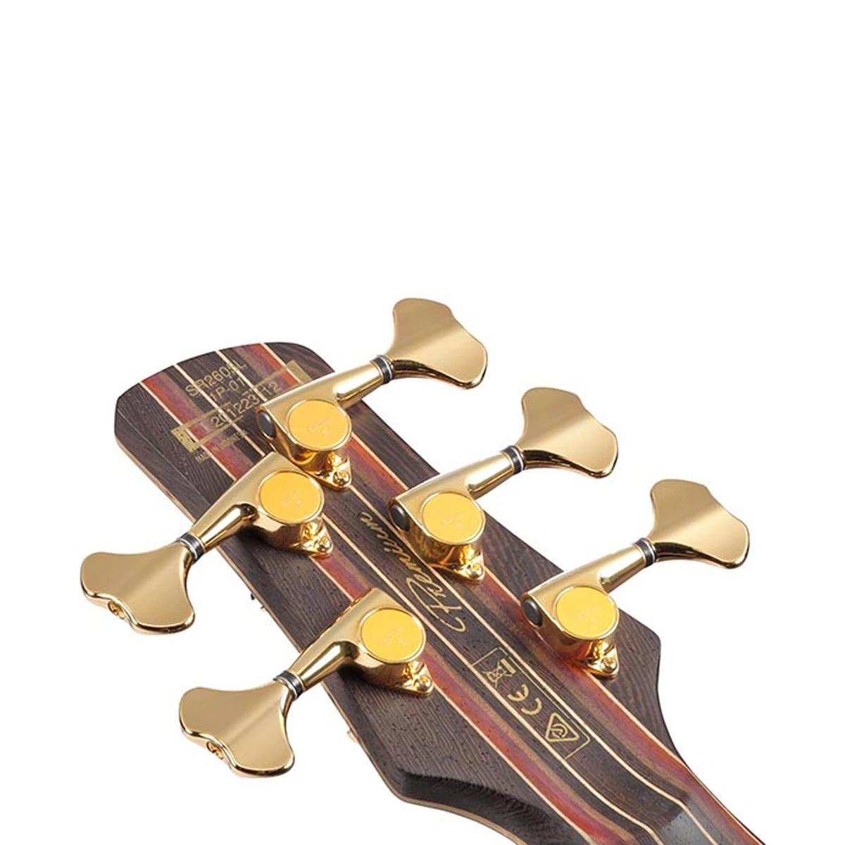 Bajo eléctrico de 5 cuerdas Ibanez SR1325SB Premium con tapa de fresno arenado, pastillas Nordstrand Big Break y herrajes negros de frente.