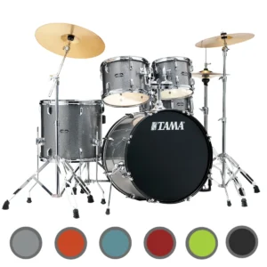 Batería Acústica de 5 Piezas TAMA Stagestar ST50H6C con Atriles, Platillos y Asiento