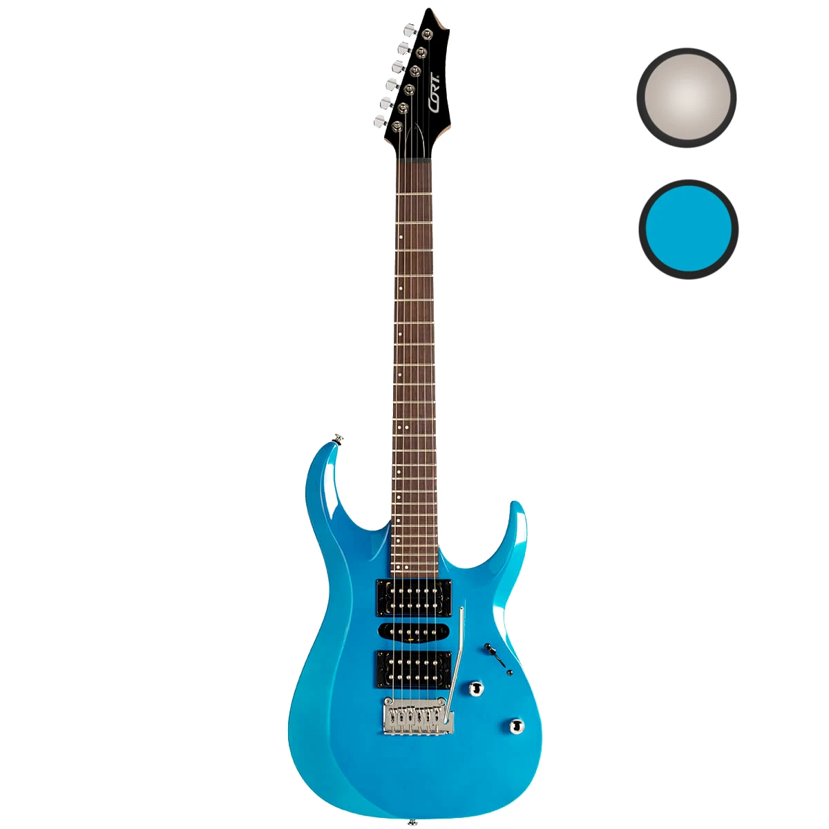Guitarra Eléctrica Cort X200 | Serie X de Alta Velocidad | Powersound Humbucker