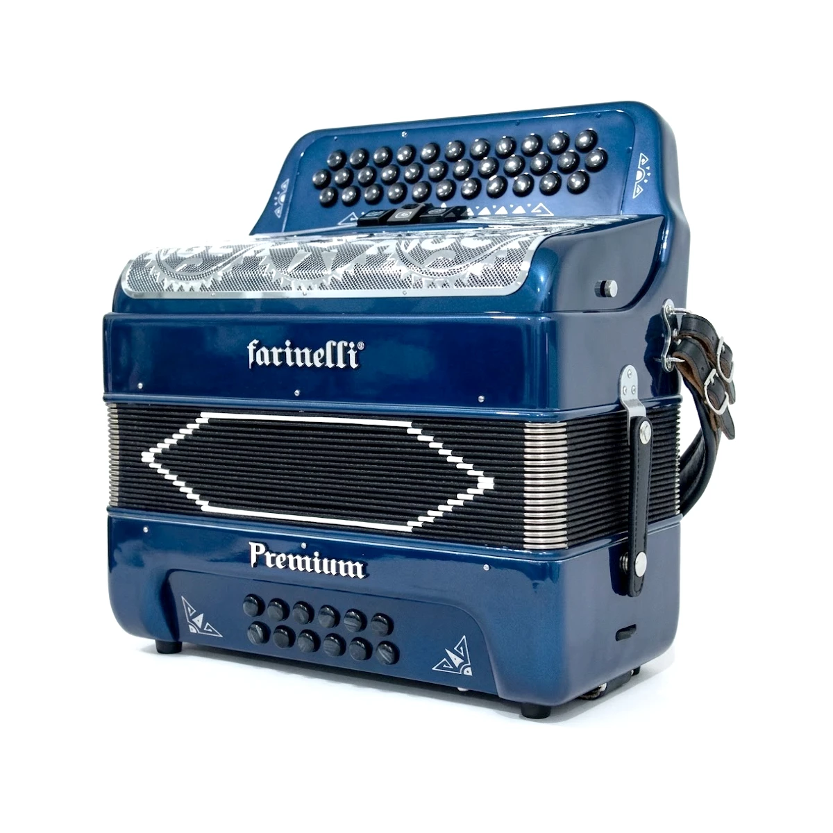 Acordeón diatónico de botones Farinelli Premium Fa 3412